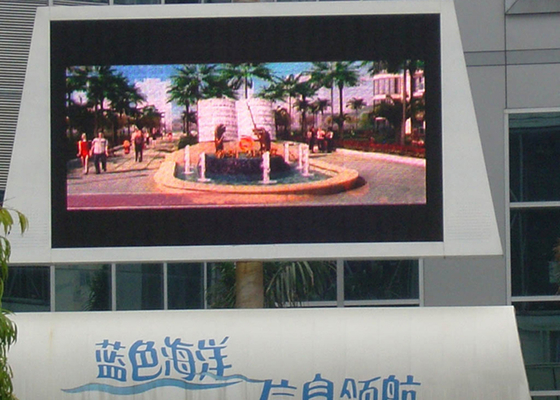 Écrans visuels extérieurs de Digital LED pour des rues, la publicité publique