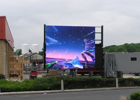 Panneau d'affichage électronique polychrome de la publicité de LED pour la route