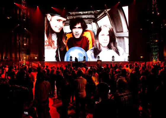 L'écran mené d'intérieur des panneaux d'affichage P10 de Digital, aluminium a mené l'écran de visualisation