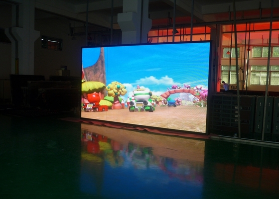 Écrans visuels d'intérieur de haute résolution de mur de SMD 3 in-1 LED